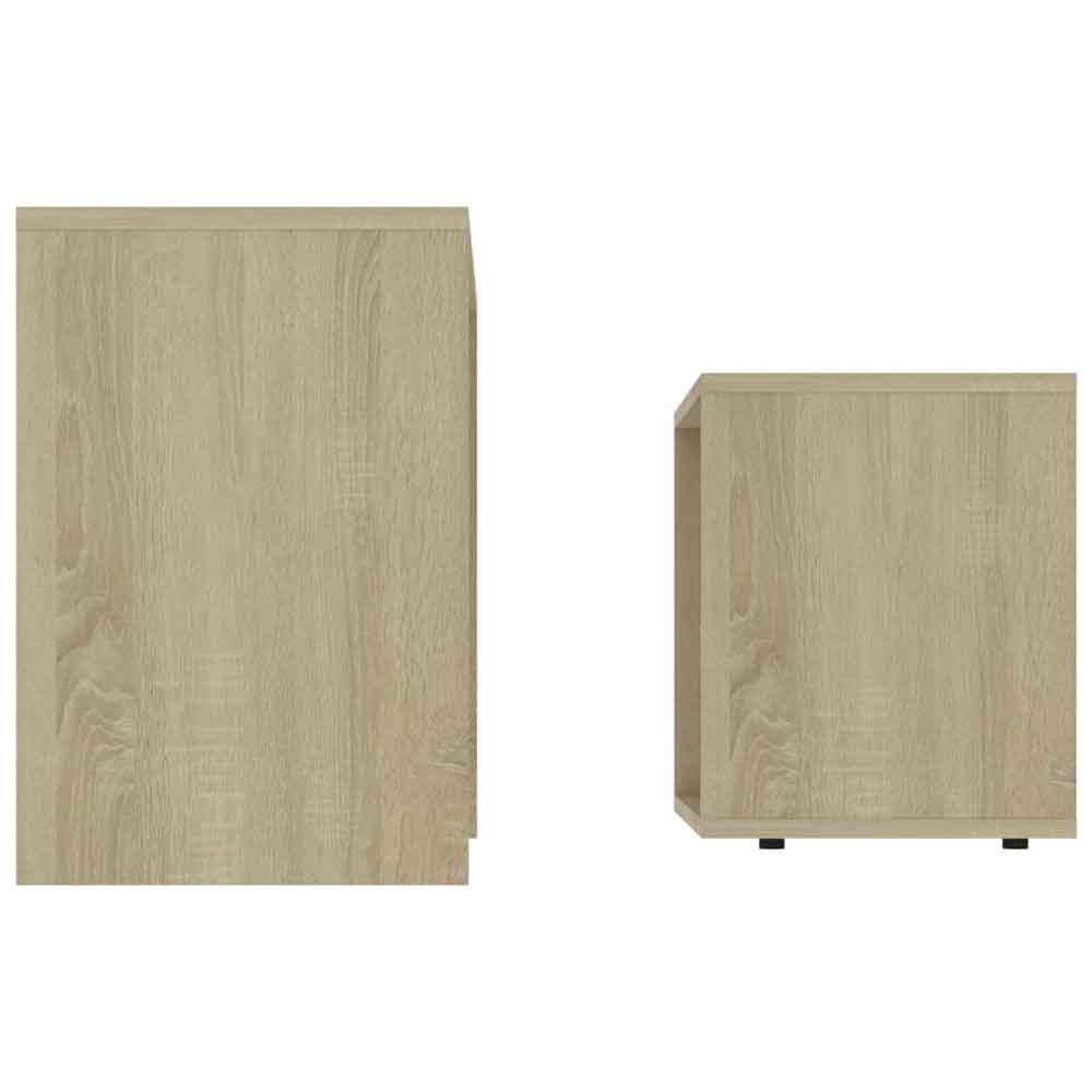 Ramona Wooden Nesting Coffee Table - Sonoma Oak