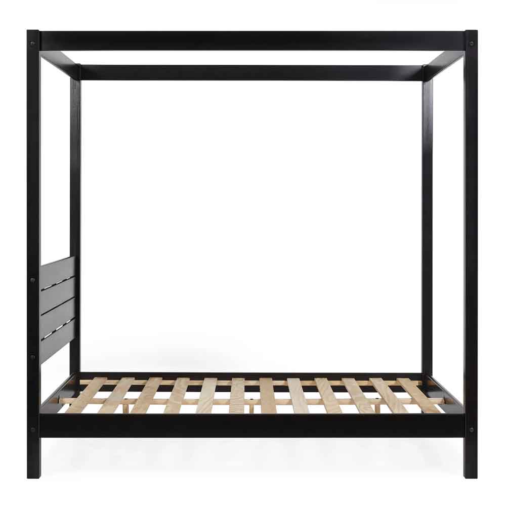 Ramsbury Wooden Double Bed in Black