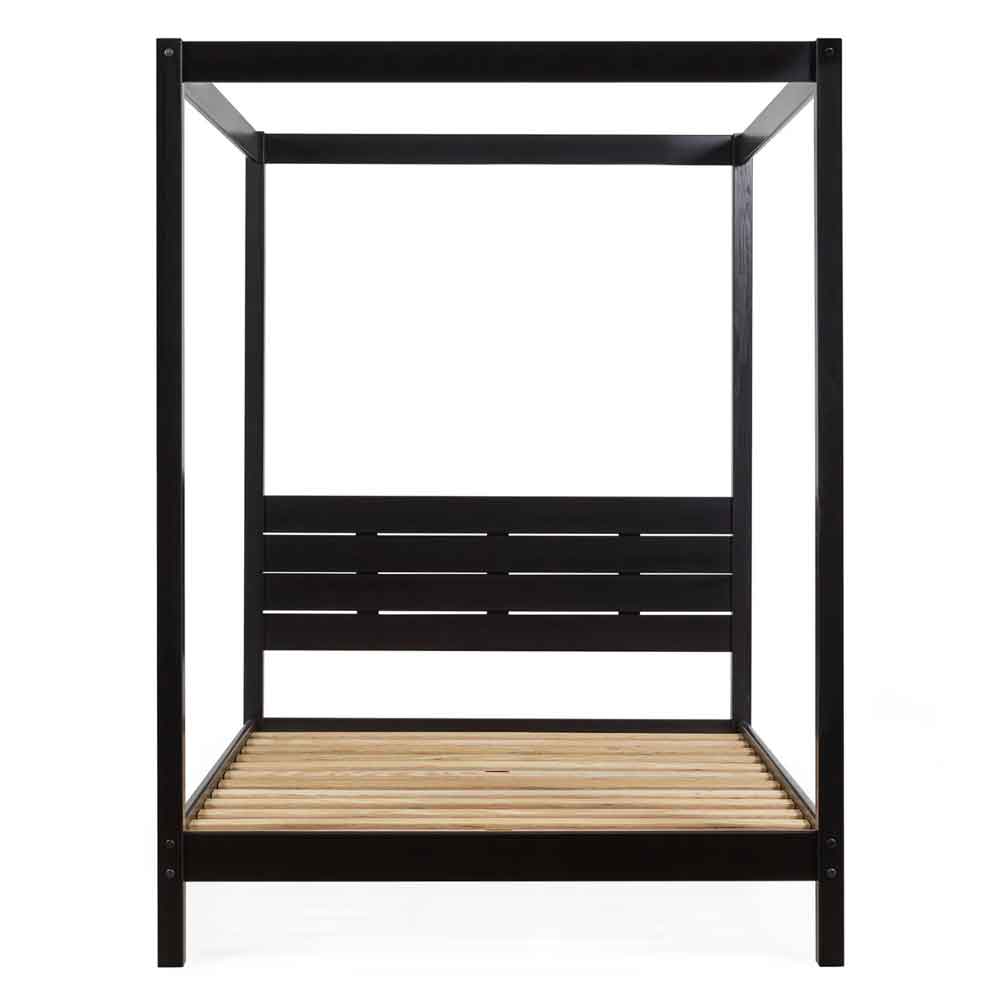 Ramsbury Wooden King Size Bed in Black