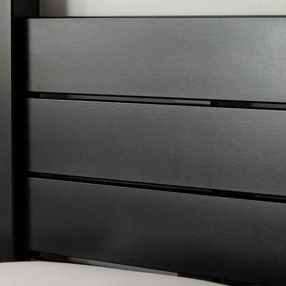 Ramsbury Wooden King Size Bed in Black