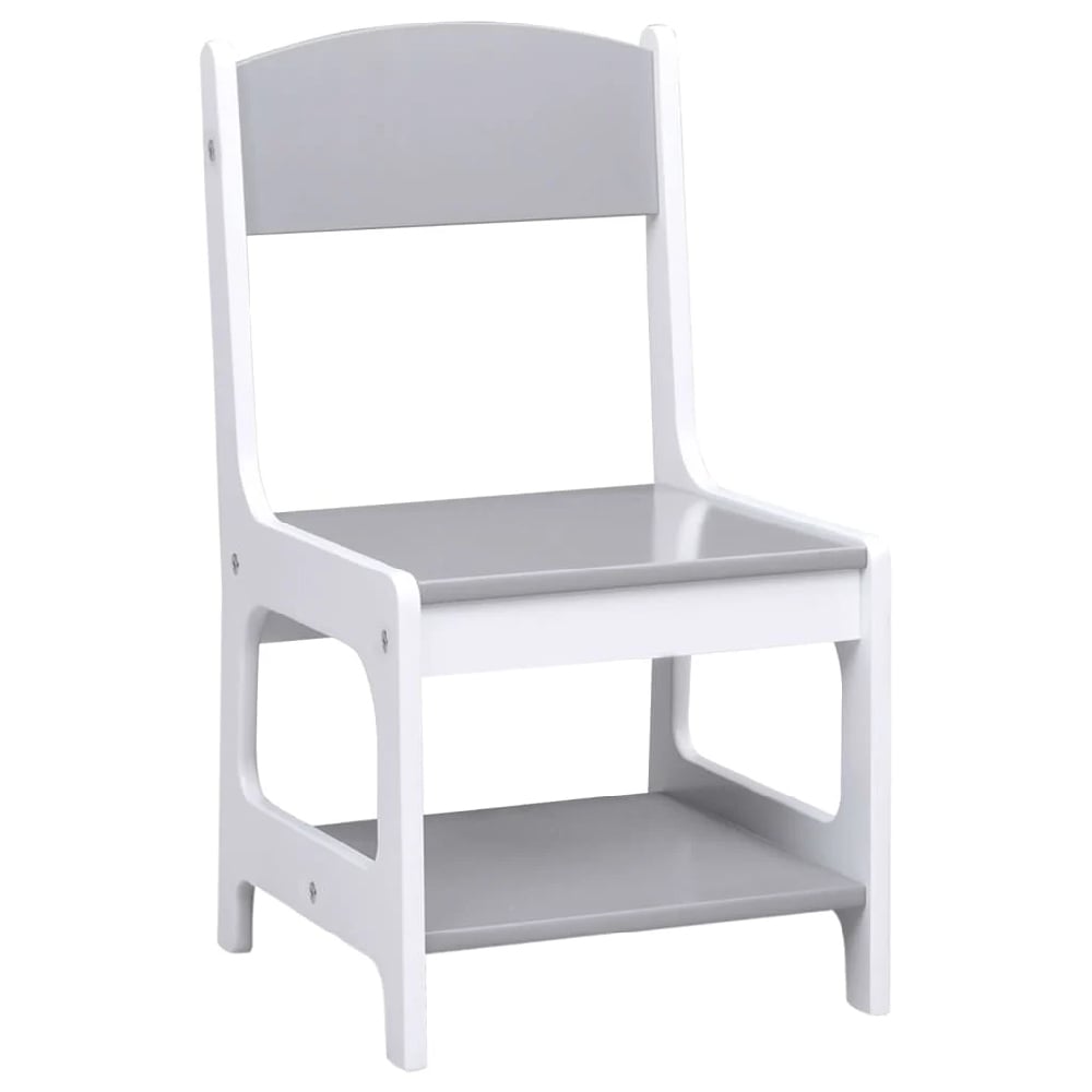 Ramsey Wooden Children Table With 2 Chairs In White
