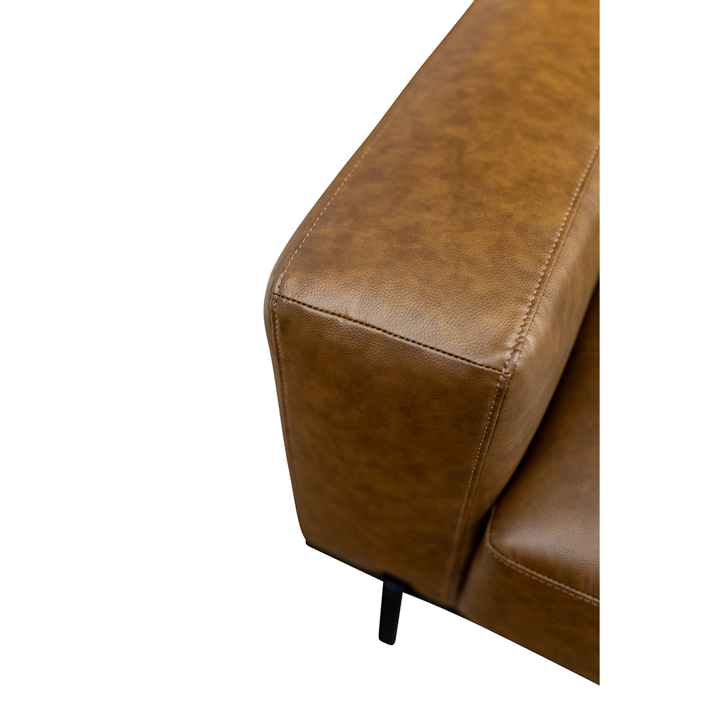 Ravion Fabric 3 Seater Sofa in Tan