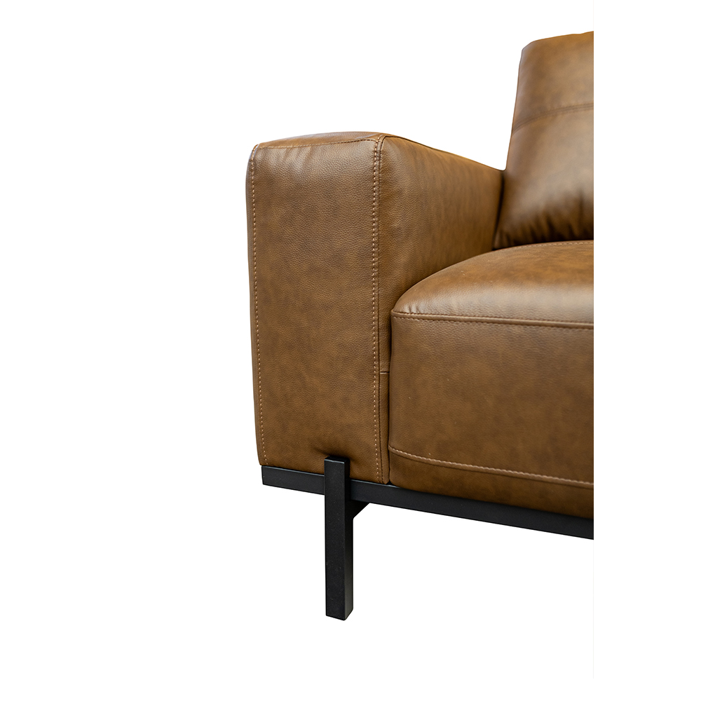 Ravion Fabric Sofa Suite in Tan