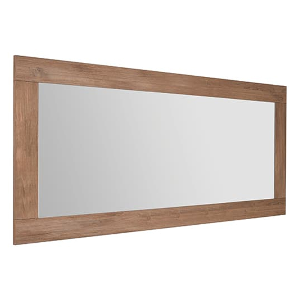 Product photograph of Raya Bedroom Wall Mirror In Mercure Wooden Frame from Furniture in Fashion
