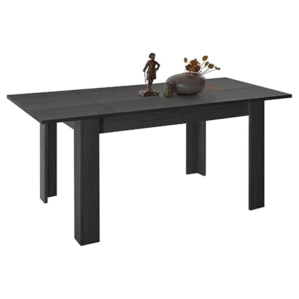 Read more about Raya wooden extending dining table in black oak