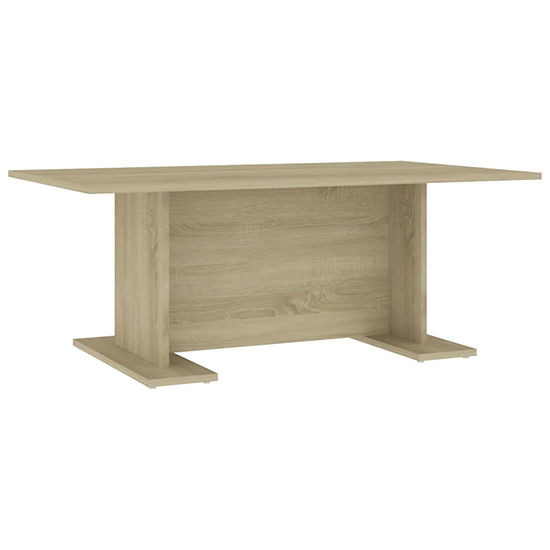 Rayya Rectangular Wooden Coffee Table In Sonoma Oak