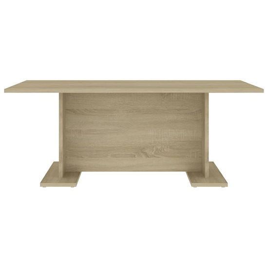 Rayya Rectangular Wooden Coffee Table In Sonoma Oak