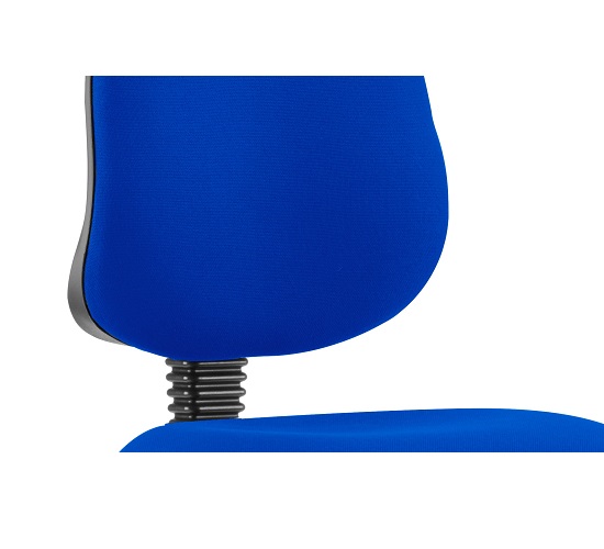 Redmon Fabric Office Chair In Blue Without Arms_2