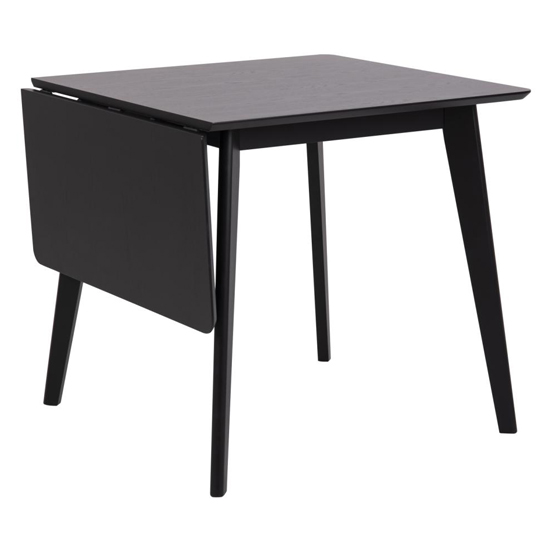 Read more about Redondo extending flip-top wooden dining table in black