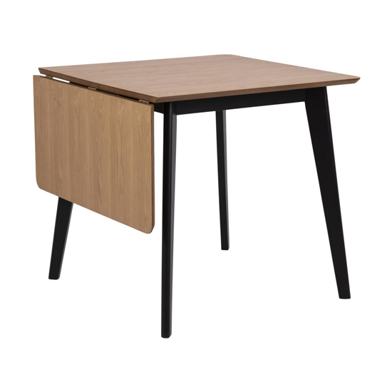 Product photograph of Redondo Extending Flip-top Wooden Dining Table In Oak from Furniture in Fashion