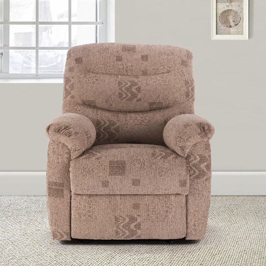 Regency Leather Recliner Chair In Bronze Brown Sale