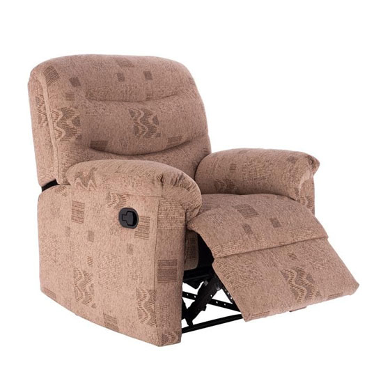 Regency Leather Recliner Chair In Bronze Brown Sale