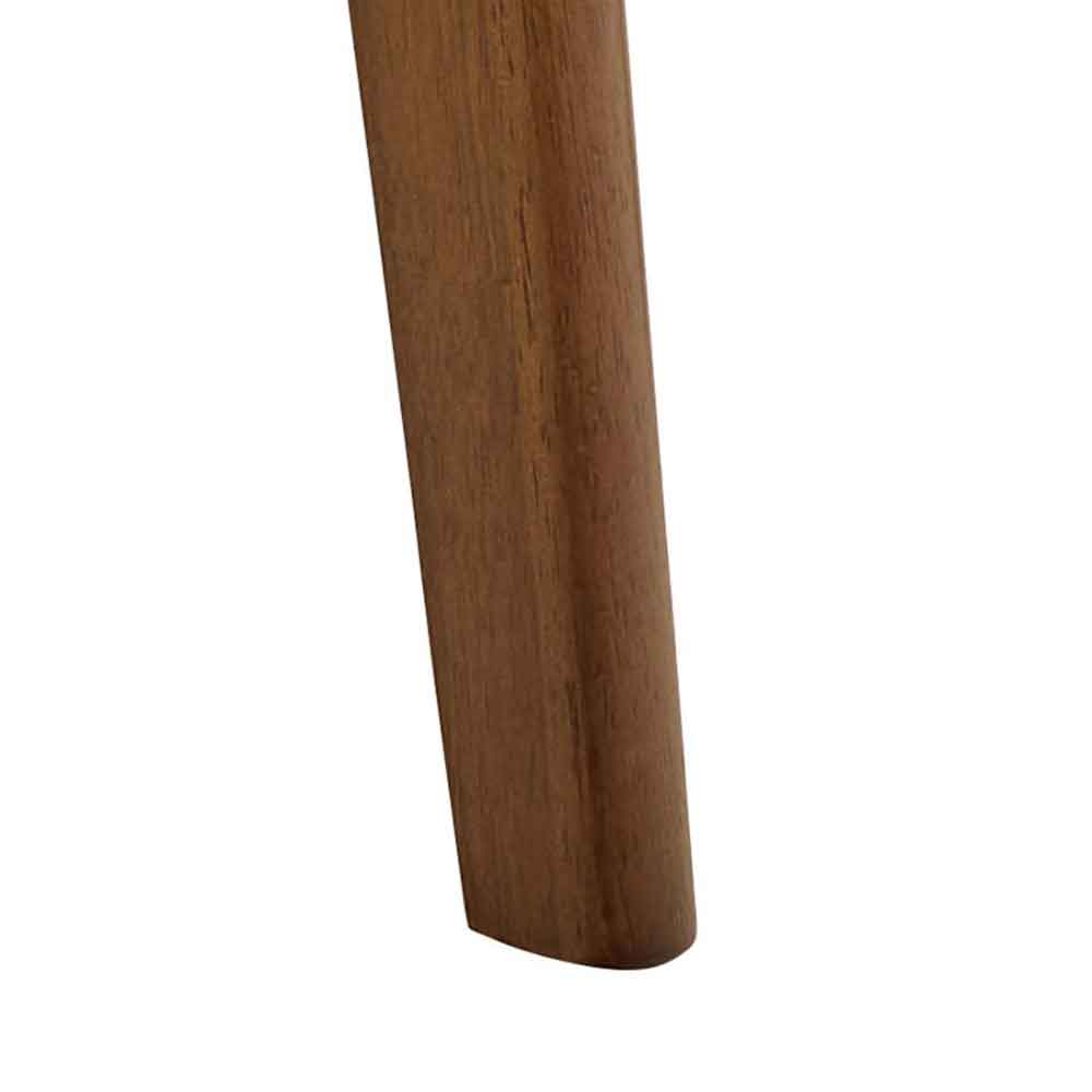 Reims Wooden Round Dining Table - Walnut