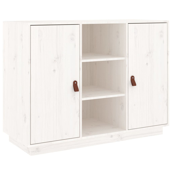 Reinier Pinewood Sideboard With 2 Doors In White