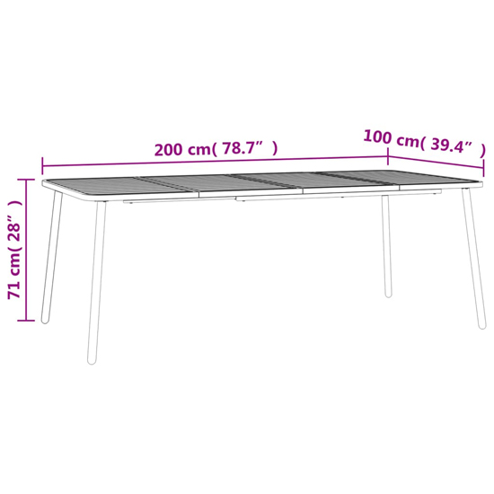 Reno Large Steel 11 Piece Garden Dining Set In Anthracite