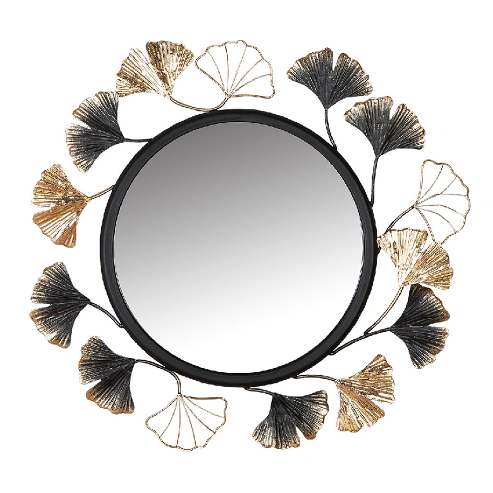 Renvor Metal Round Mirror in Multicolour