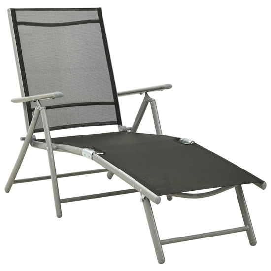 Resaca Textilene Aluminium 3 Piece Garden Lounge Set In Silver