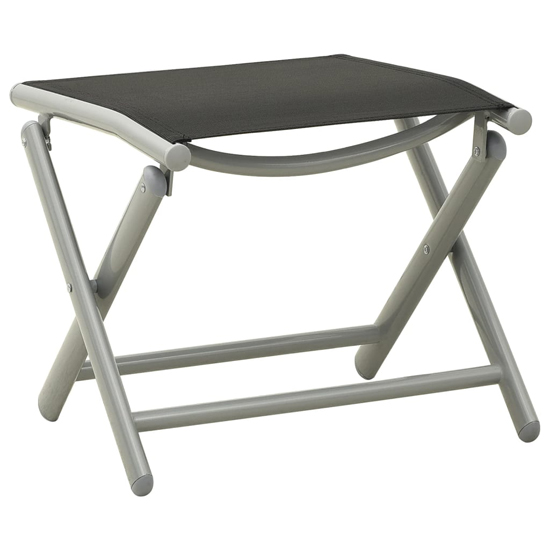 Resaca Textilene Aluminium 3 Piece Garden Lounge Set In Silver