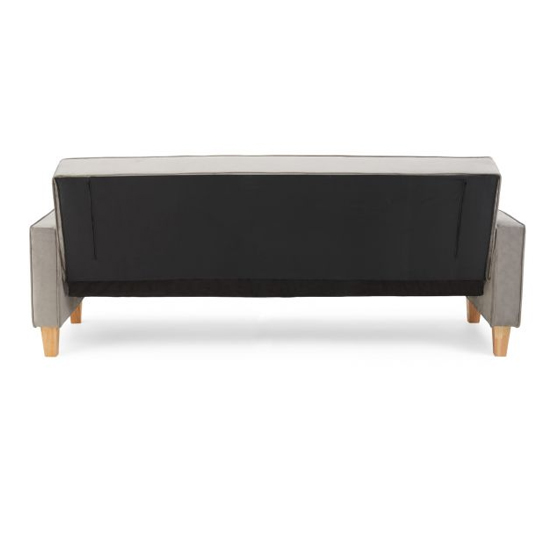 Resita Velvet Upholstered Sofa Bed In Grey_9