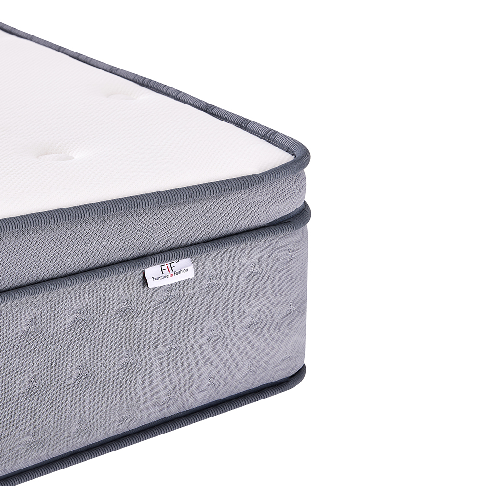 Restovia Fabric Double Mattress In White
