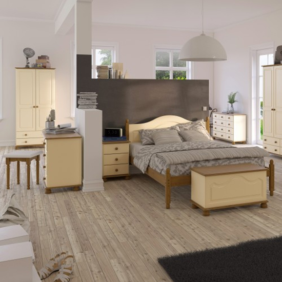 Richland Wooden Blanket Box In Cream And Pine_3