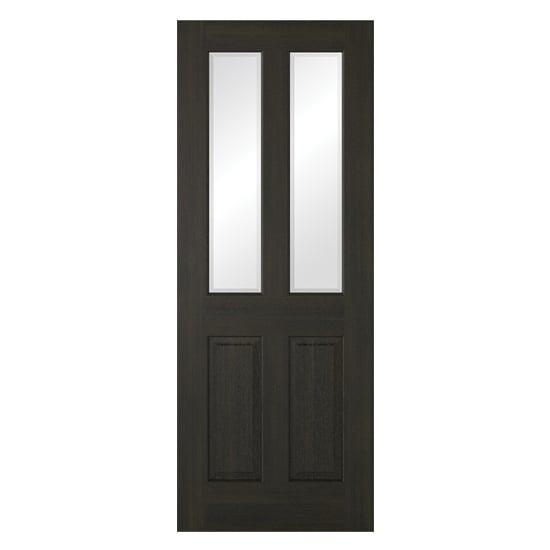 Richmind Glazed 1981mm x 762mm Internal Door In Smoked Oak