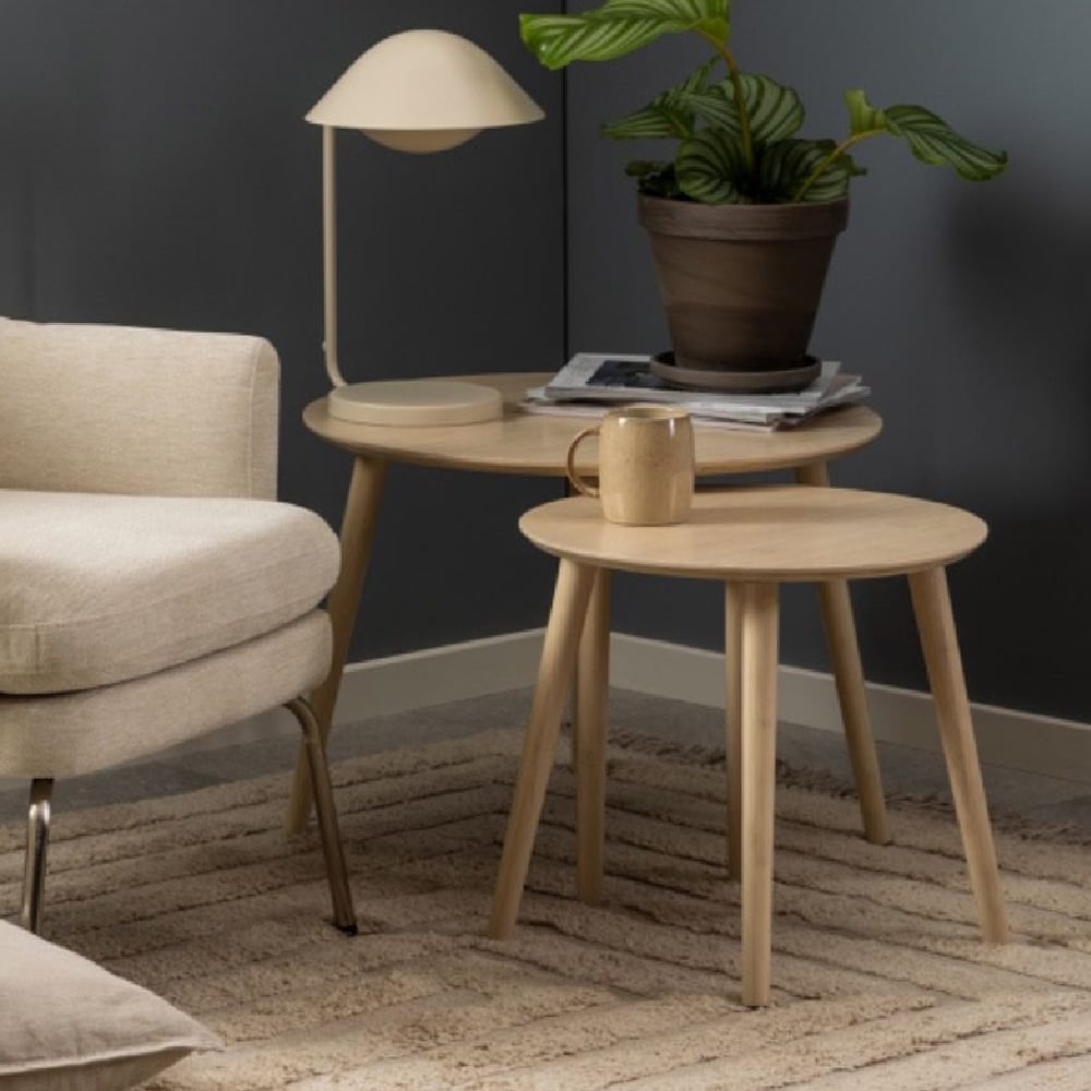 Read more about Rifle wooden nesting coffee table in natural