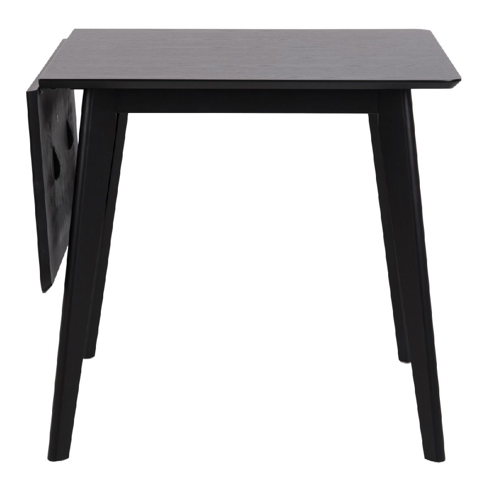 Riga Wooden Extending Dining Table In Black