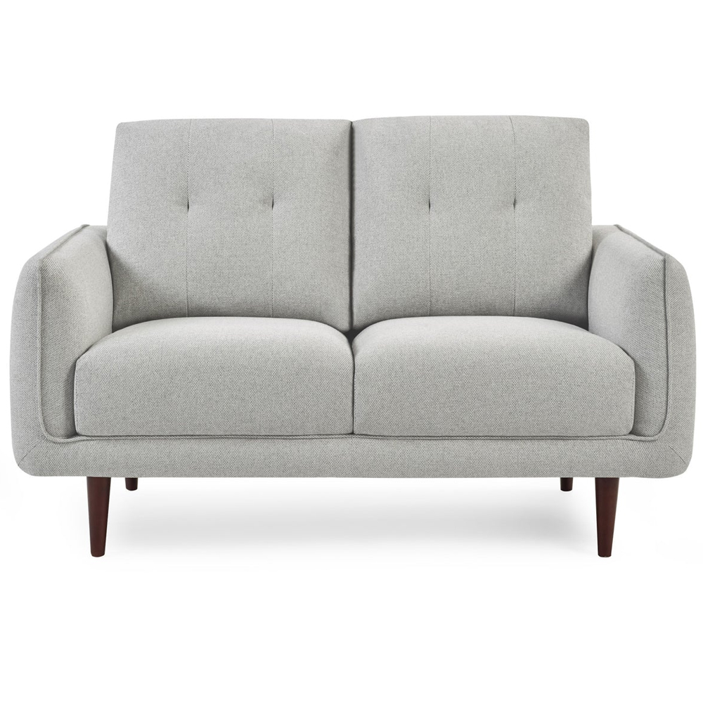 Rimouski Fabric 3 Seater Sofa - Light Grey