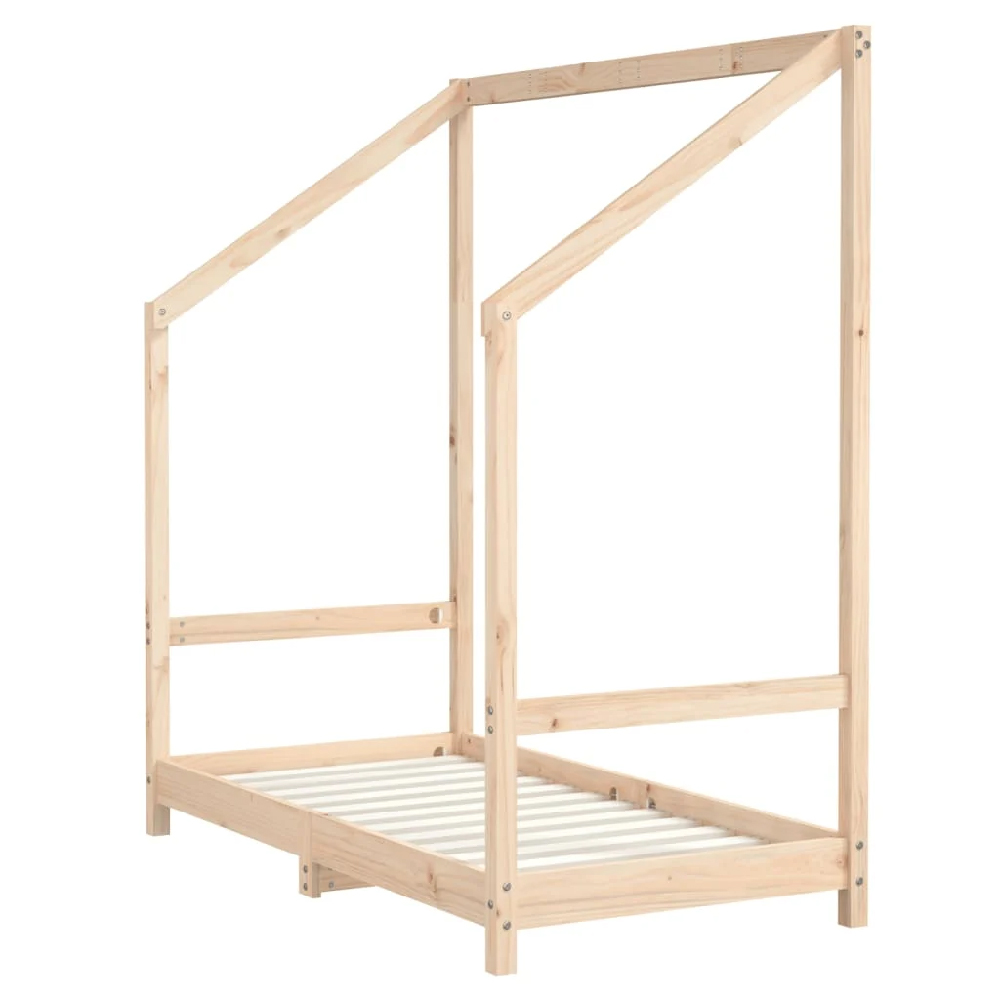 Ringgold 70x140cm Wooden Children Bed In Natural