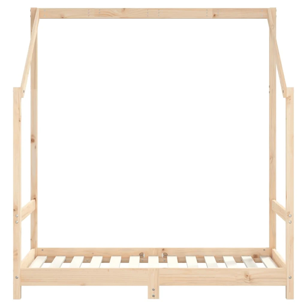 Ringgold 70x140cm Wooden Children Bed In Natural