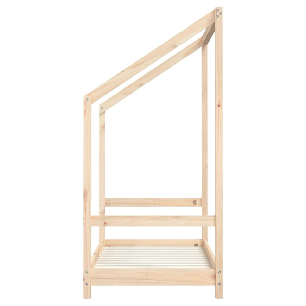 Ringgold 70x140cm Wooden Children Bed In Natural