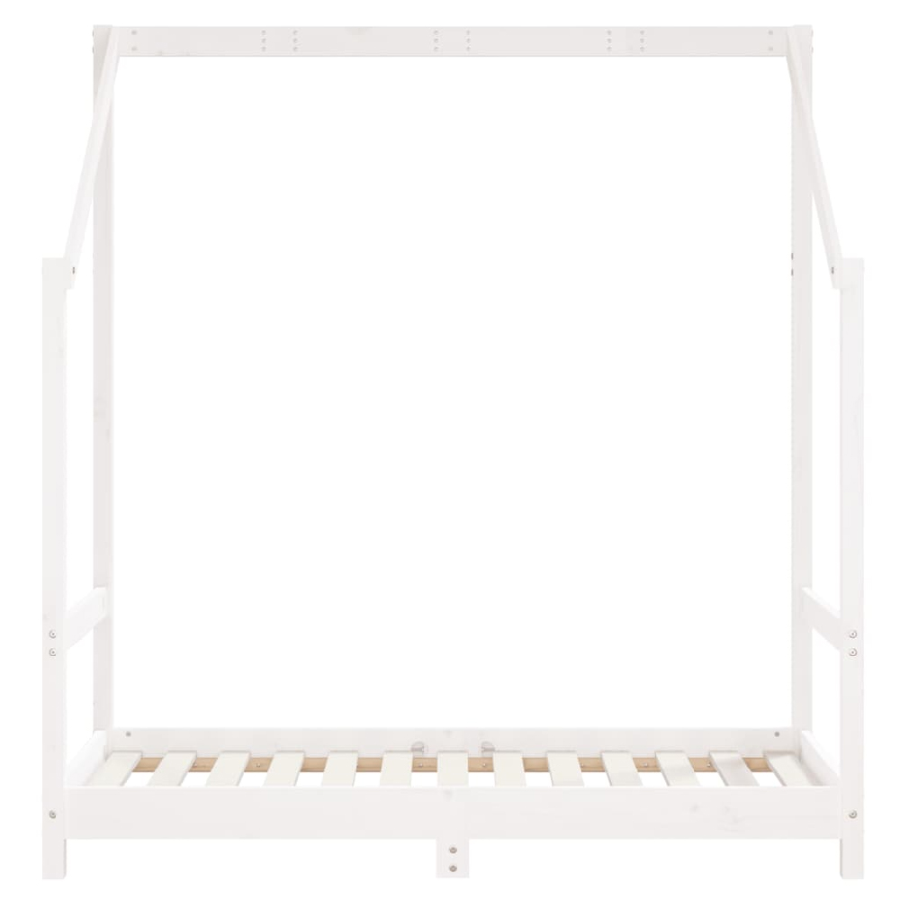 Ringgold 70x140cm Wooden Children Bed In White