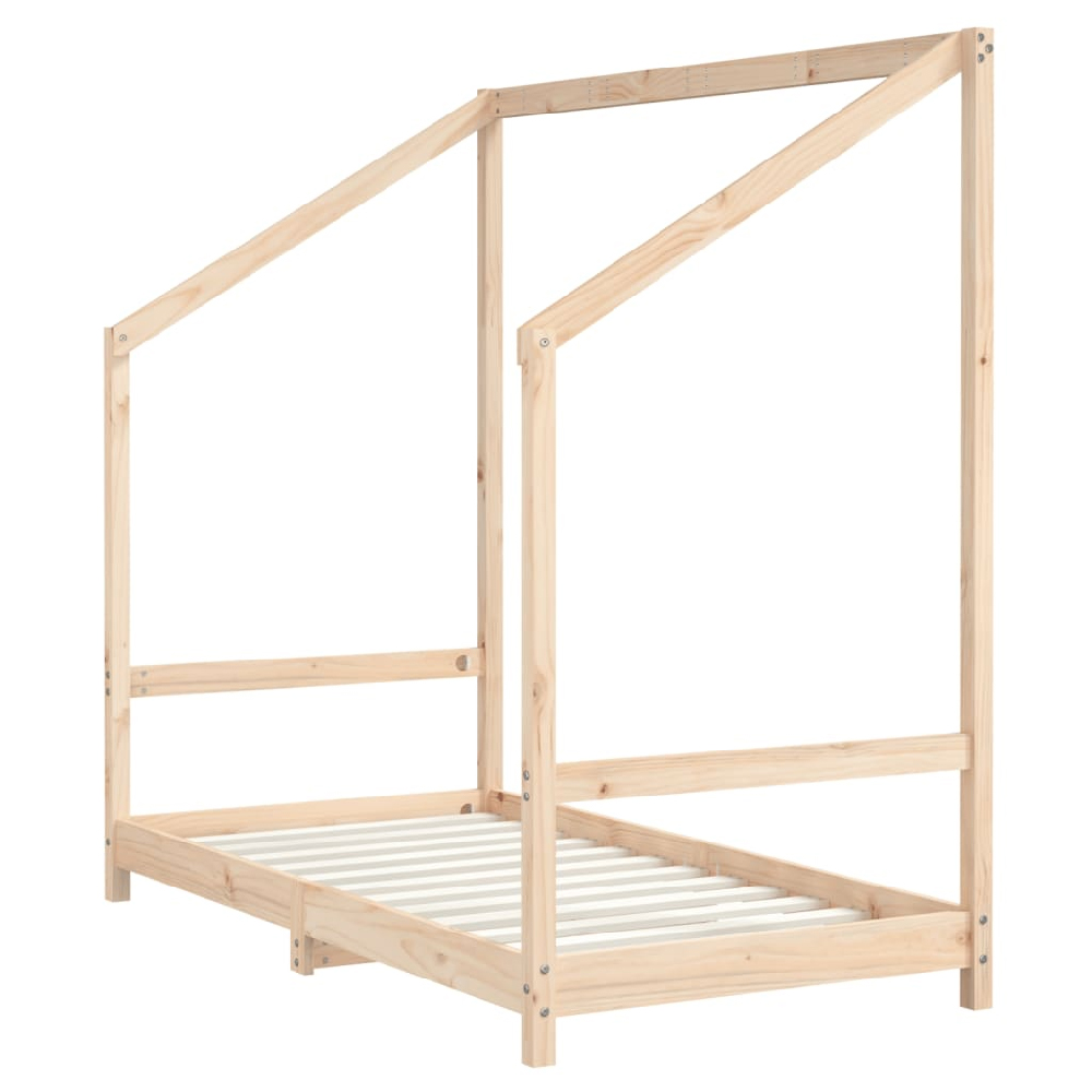 Ringgold 80x160cm Wooden Children Bed In Natural