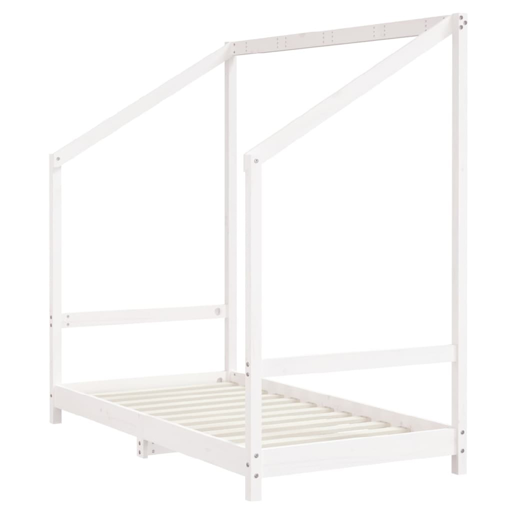 Ringgold 80x160cm Wooden Children Bed In White