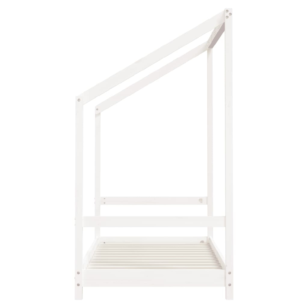 Ringgold 80x160cm Wooden Children Bed In White