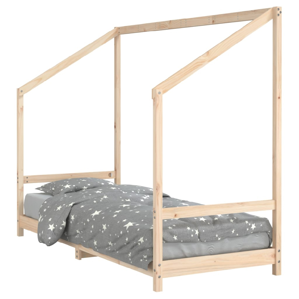 Ringgold 80x200cm Wooden Children Bed In Natural