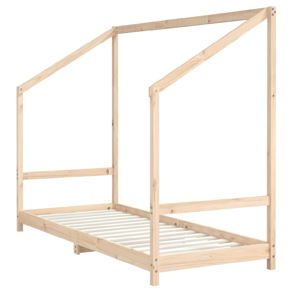 Ringgold 80x200cm Wooden Children Bed In Natural