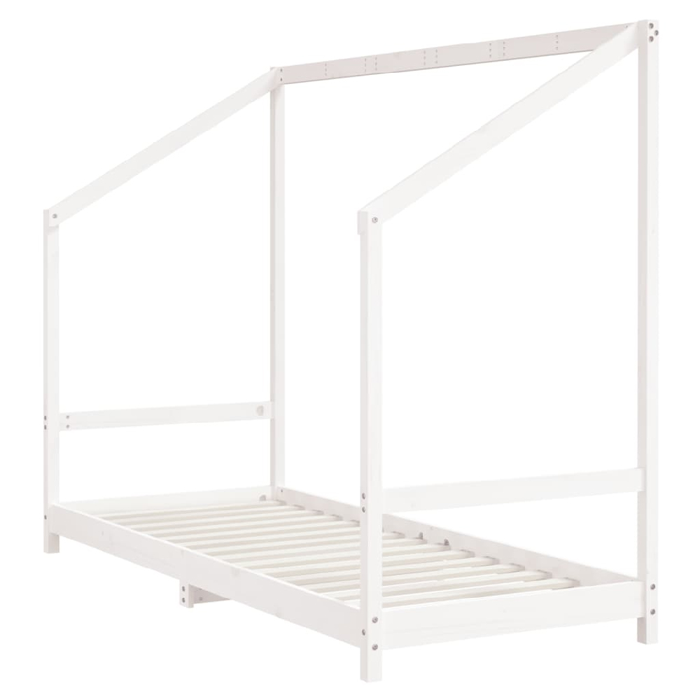 Ringgold 80x200cm Wooden Children Bed In White