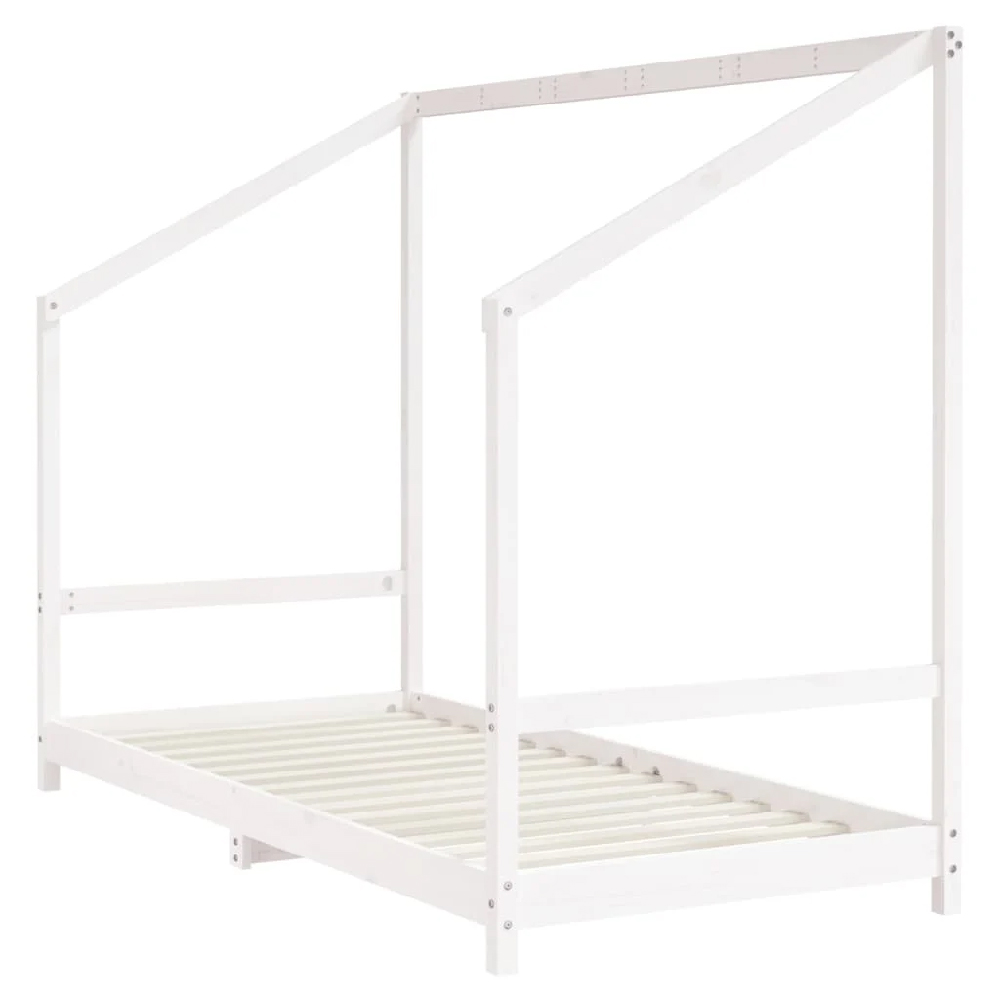 Ringgold 90x190cm Wooden Children Bed In White