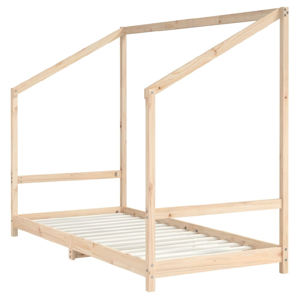 Ringgold 90x200cm Wooden Children Bed In Natural