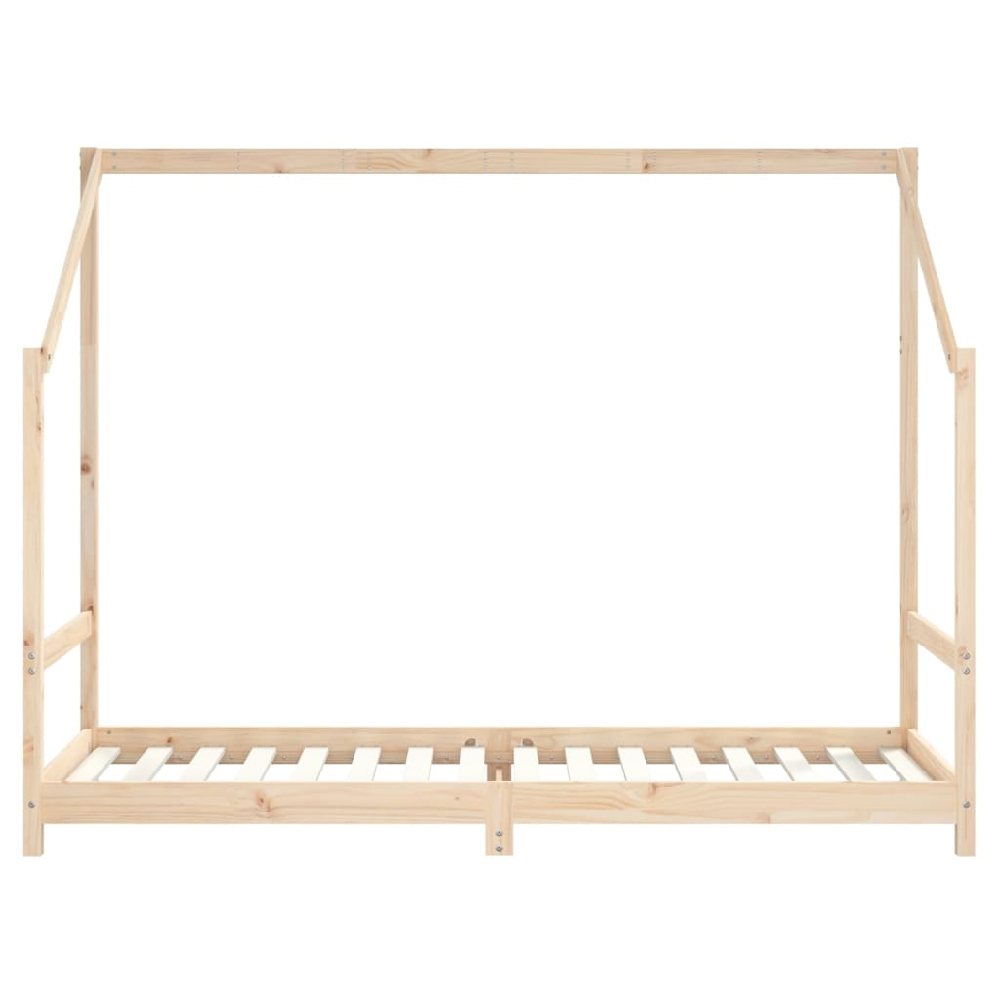 Ringgold 90x200cm Wooden Children Bed In Natural