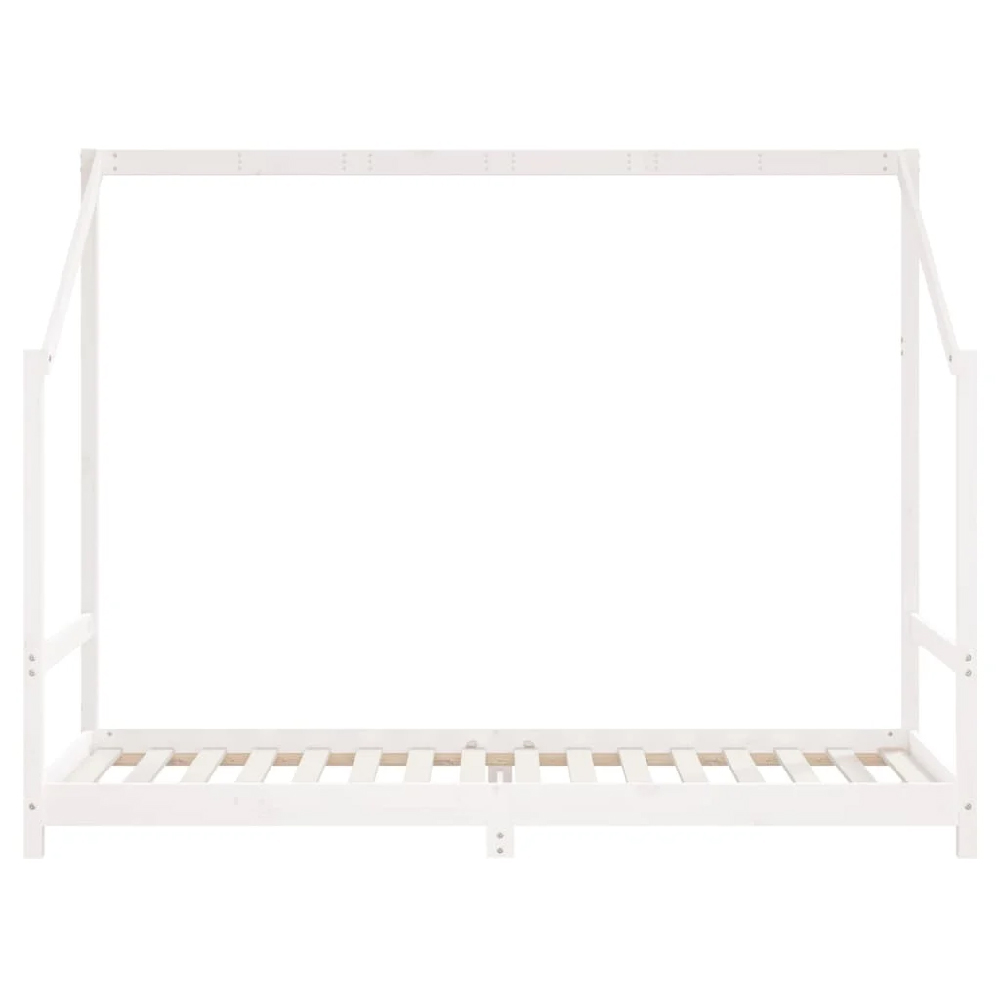 Ringgold 90x200cm Wooden Children Bed In White