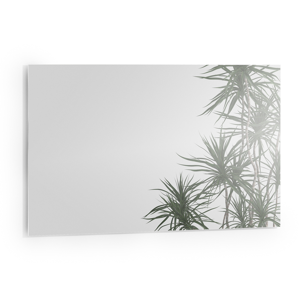 Rirel 1200mm Glass Wall Mirror with Wooden Frame
