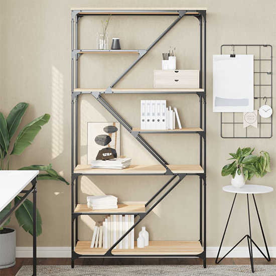 Sonoma shop oak bookshelf