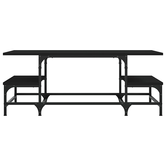 Rivas Wooden Coffee Table In Black