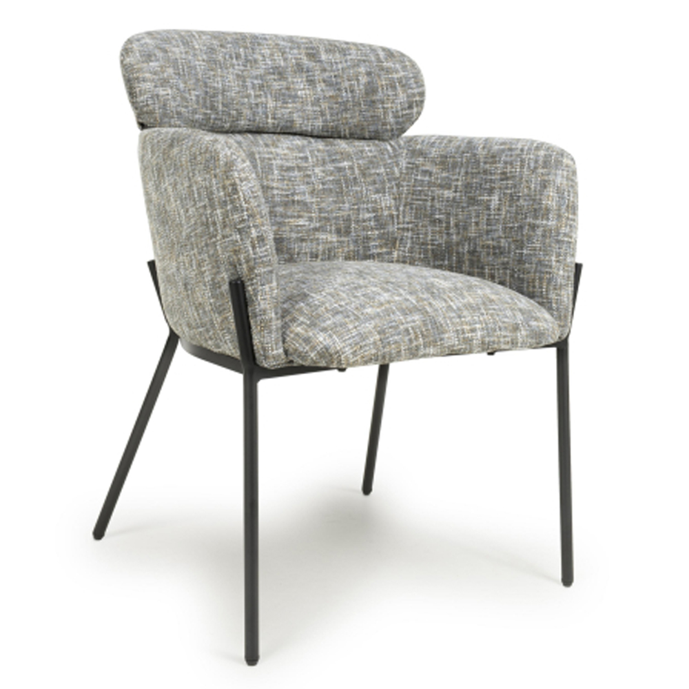 Rivington Fabric Accent Chair in Moss Heather