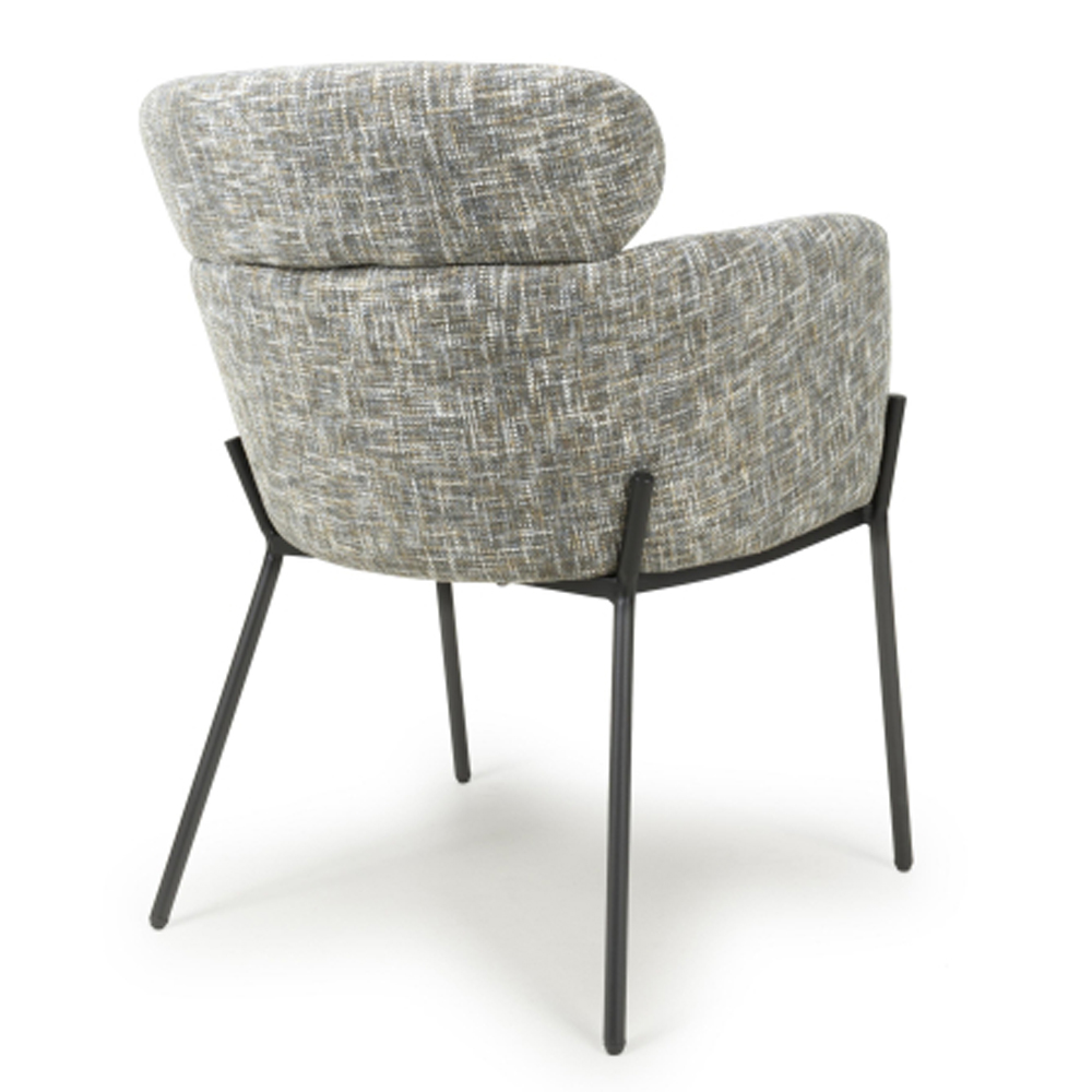 Rivington Fabric Accent Chair in Moss Heather