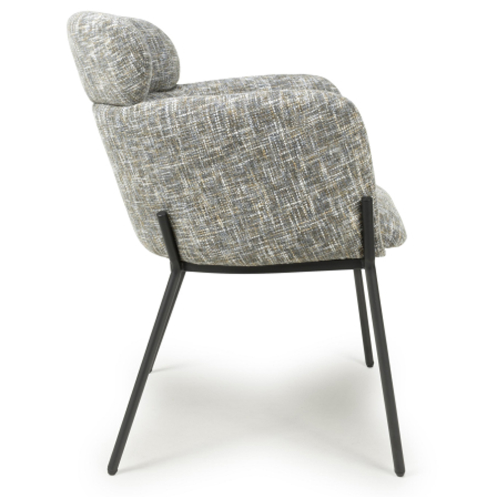 Rivington Fabric Accent Chair in Moss Heather