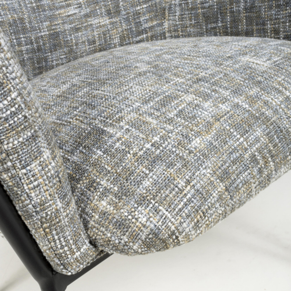 Rivington Fabric Accent Chair in Moss Heather